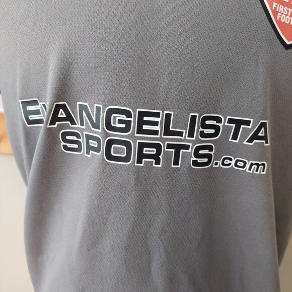 Puma Soccer First Touch Football Jersey Short Sleeve Grey Men's Small - Picture 8 of 13